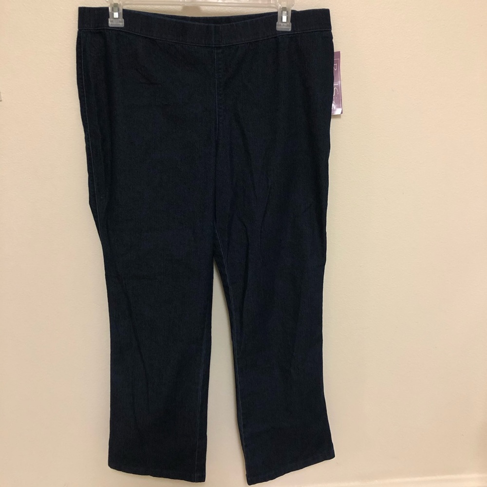 Real Size XXL elastic waist jeans